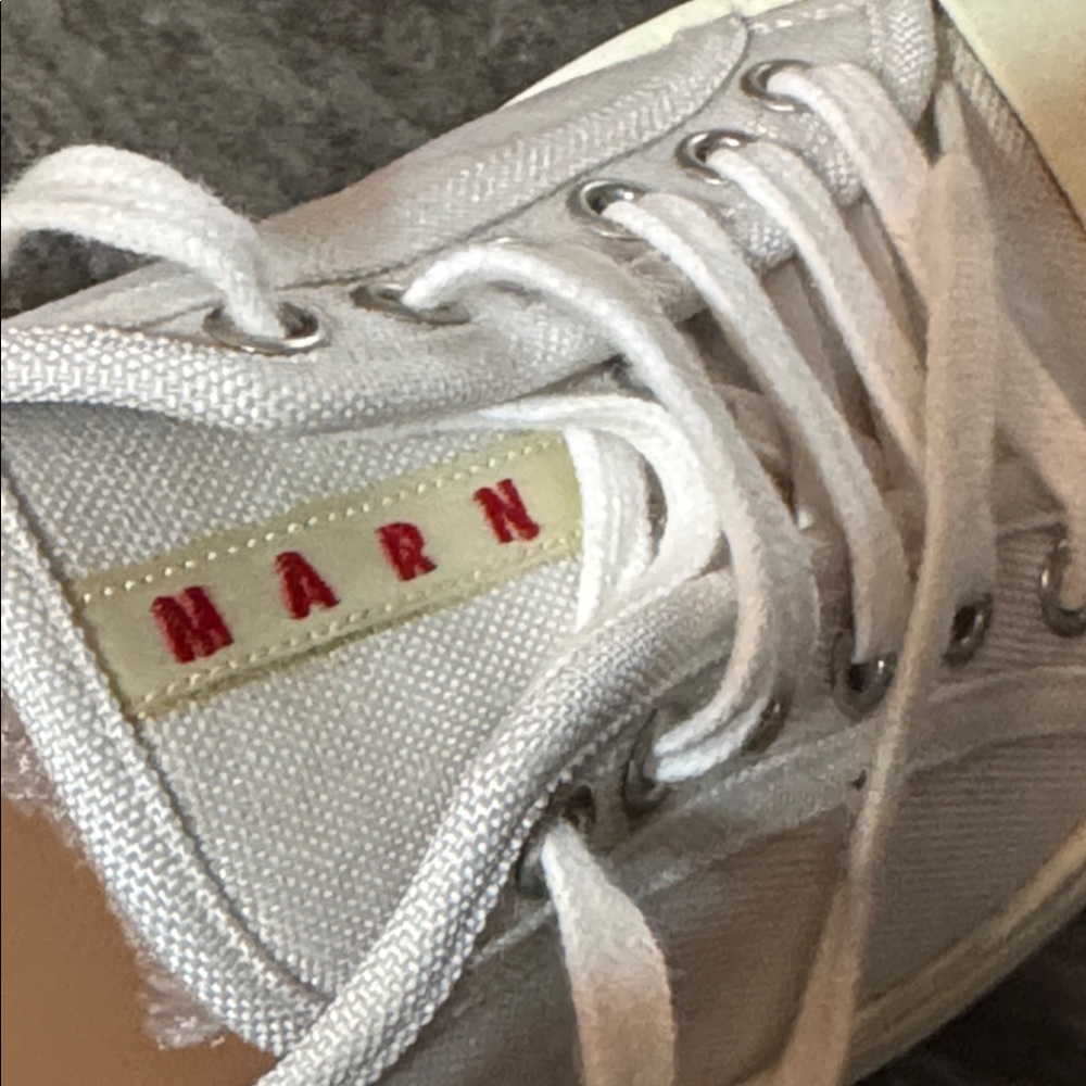 MARNI Pablo leather sneakers. Size 39 - Picture 8 of 11